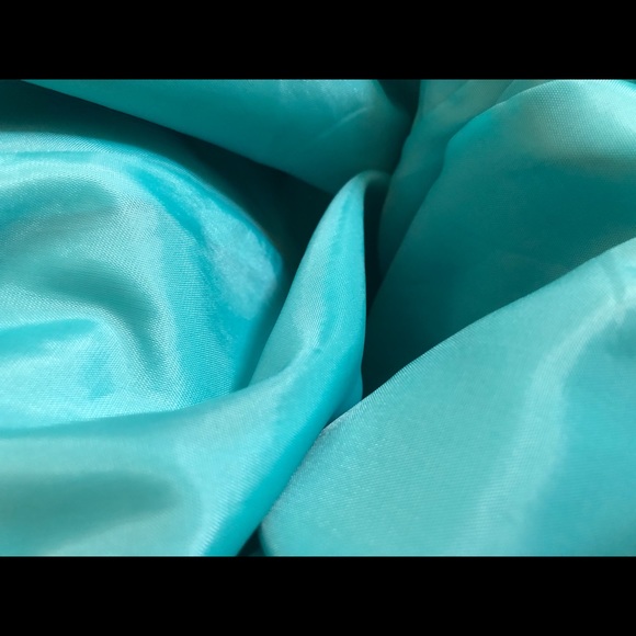 Sz 7/8 brown pinstripes blazer with lace & pants - Picture 7 of 7